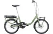 Monark Split foldecykel med elcykelmotor grøn