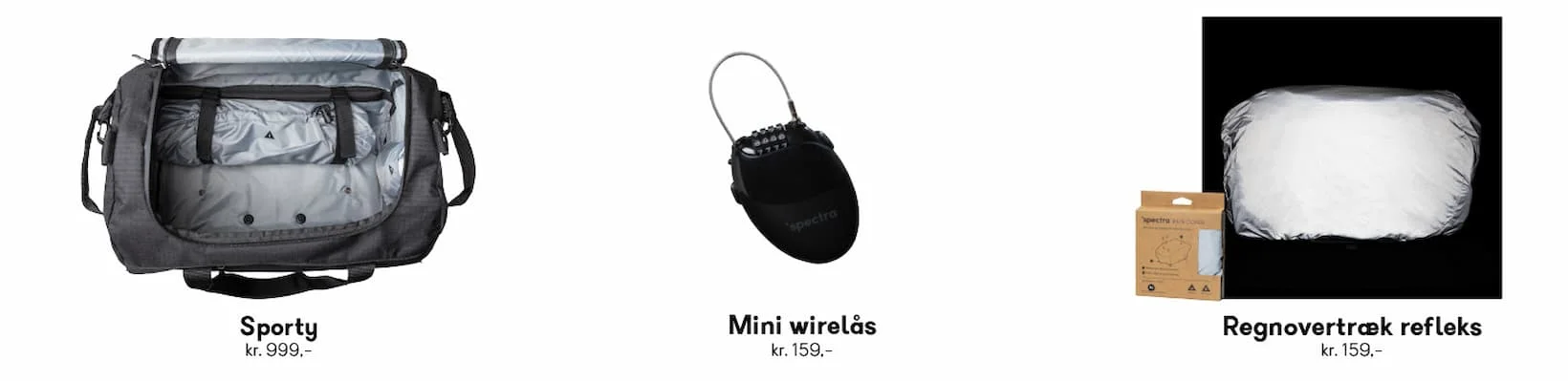spectra pronto avs tilbeh&oslash;r